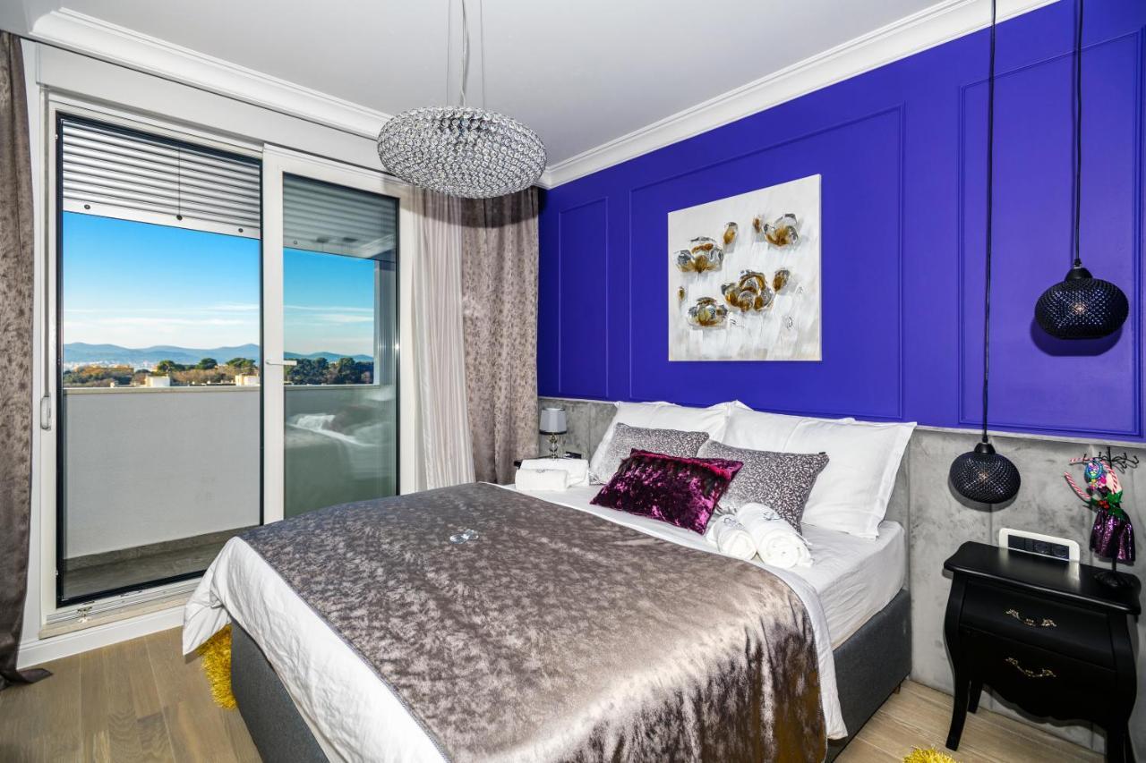 Divine Luxury Apartment Purple Zára Kültér fotó